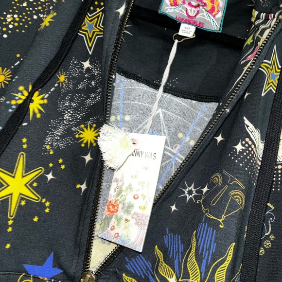 NWT Johnny Was Celestin Modern Zip Up Hoodie XXS - Picture 3 of 6